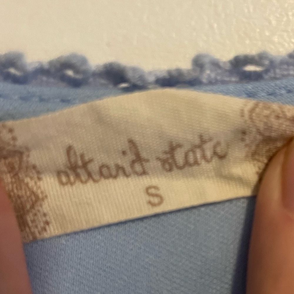 Light blue altered state mini dress ￼ - Picture 4 of 7